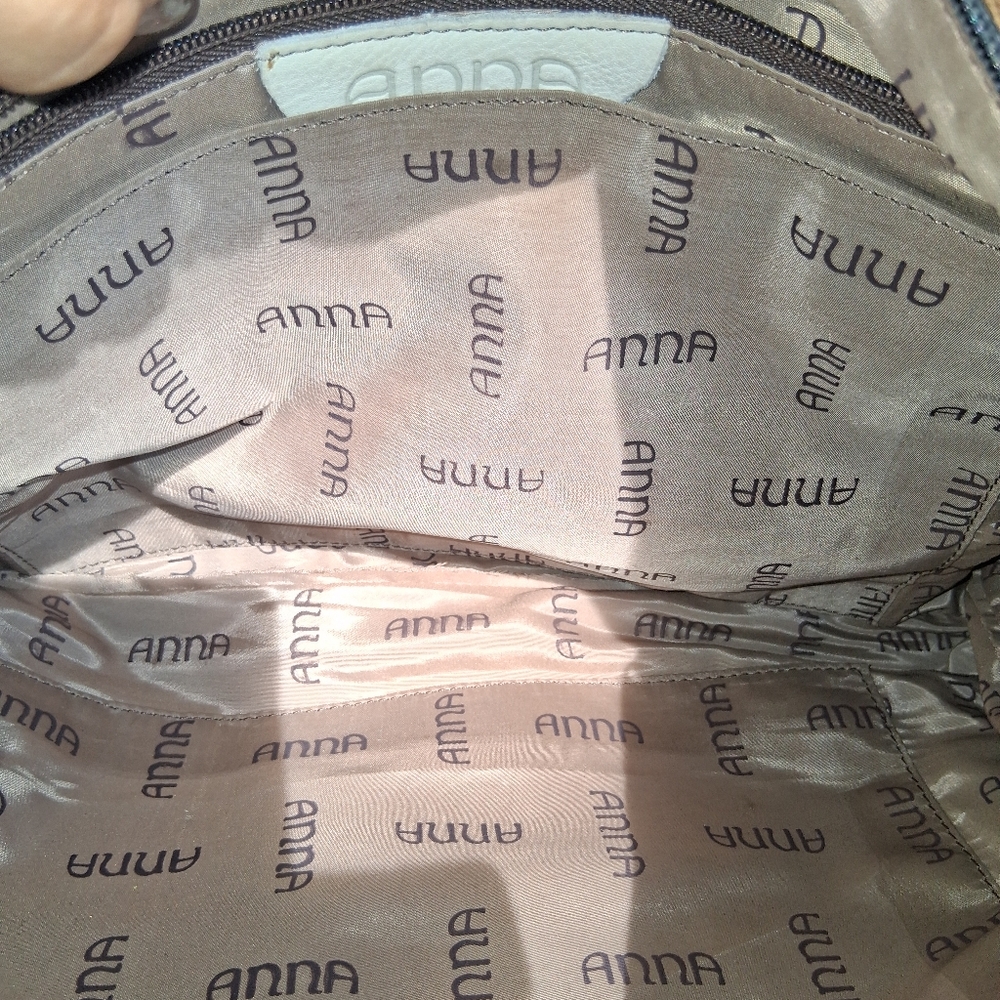 Hand-Painted Tan Butterfly Leather Bag Anna by Anushka EUC - Picture 16 of 16